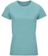 03581 Lds Crusader SOL'S Ladies Crusader Organic T-Shirt Pool Blue colour image